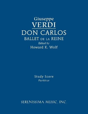 Book cover for Don Carlos, Ballet de la Reine