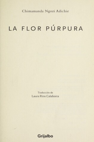 Cover of La Flor Purpura