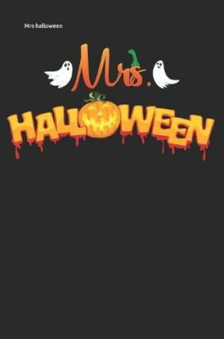 Cover of Mrs halloween