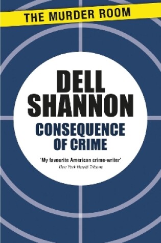 Cover of Consequence of Crime