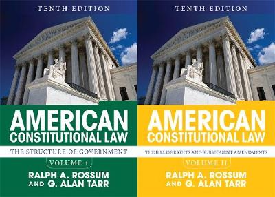 Book cover for American Constitutional Law, 2-Volume Set