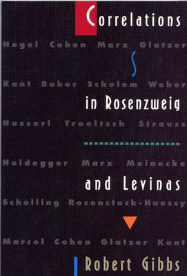 Book cover for Correlations in Rosenzweig and Levinas