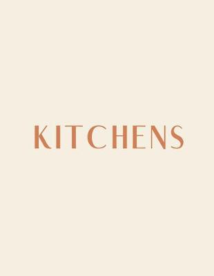 Book cover for Kitchens