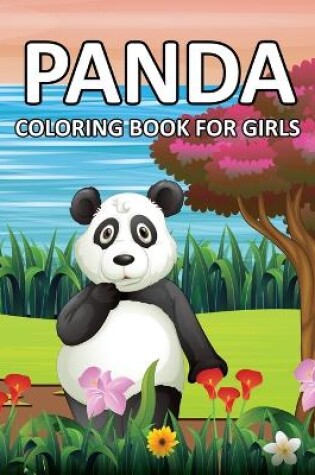 Cover of Panda Coloring Book For Girls