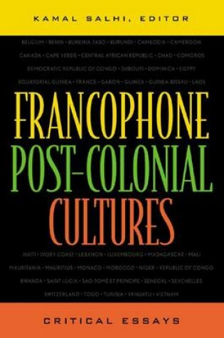 Cover of Francophone Post-Colonial Cultures