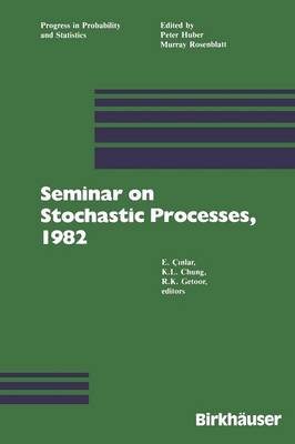 Cover of Seminar on Stochastic Processes, 1982