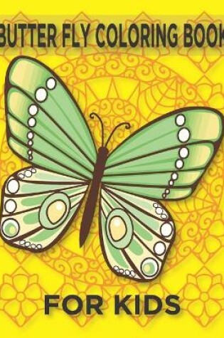 Cover of Butterfly Coloring Book for Kids