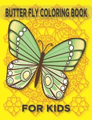 Book cover for Butterfly Coloring Book for Kids