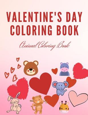 Book cover for Valentine's Day Coloring Book