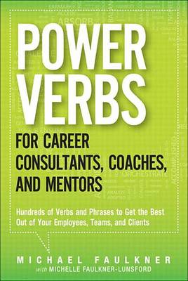 Book cover for Power Verbs for Career Consultants, Coaches, and Mentors