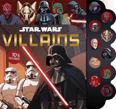 Book cover for Star Wars: 10-Button Sounds: Villains