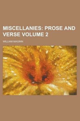 Cover of Miscellanies Volume 2