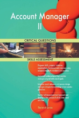 Book cover for Account Manager II Critical Questions Skills Assessment