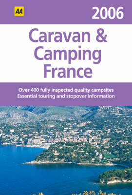 Book cover for AA Caravan and Camping France