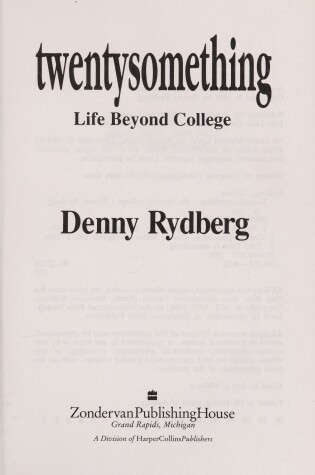 Cover of Twentysomething