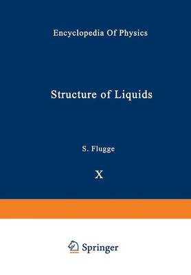 Cover of Structure of Liquids / Struktur der Flüssigkeiten