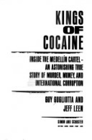 Cover of Kings of Cocaine