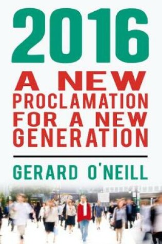 Cover of 2016 A New Proclamation for a New Generation
