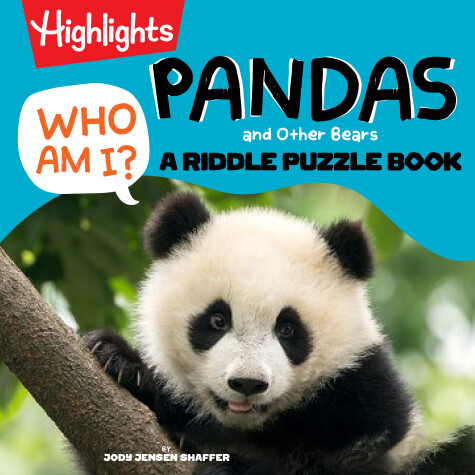 Cover of Who Am I? Pandas and Other Bears: A Riddle Puzzle Book