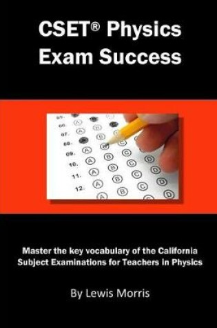 Cover of Cset Physics Exam Success