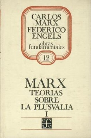 Cover of Teorias Sobre La Plusvalia I