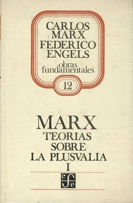 Book cover for Teorias Sobre La Plusvalia I