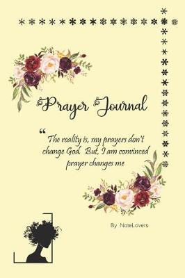 Book cover for Prayer Journal