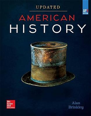 Book cover for Brinkley, American History: Connecting with the Past Updated AP Edition, 2017, 15e, Student Edition