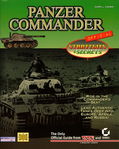 Book cover for "Panzer Commander" Official Strategies and Secrets