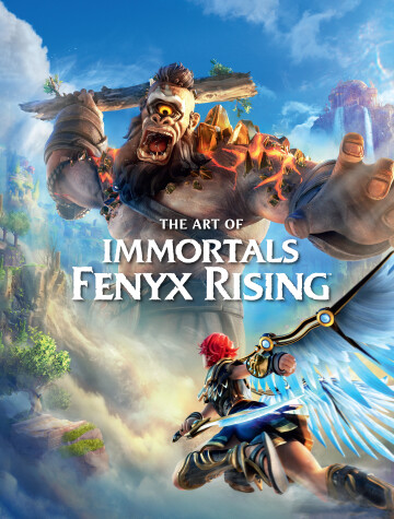 Book cover for The Art of Immortals: Fenyx Rising