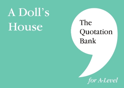 Book cover for A Doll's House A-Level Revision and Study Guide for English Literature