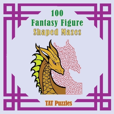 Book cover for Fantasy Figure Shaped Mazes