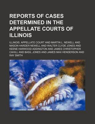 Book cover for Reports of Cases Determined in the Appellate Courts of Illinois (Volume 189)