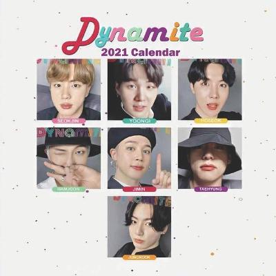 Book cover for Dynamite 2021 Calendar