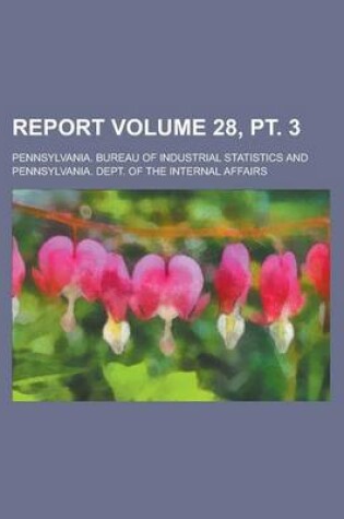 Cover of Report Volume 28, PT. 3