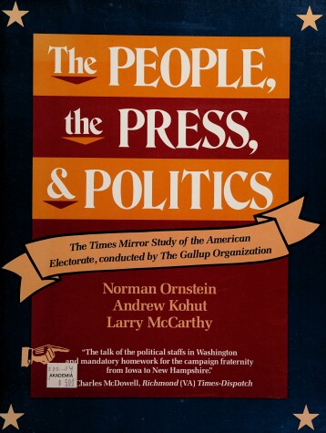 Book cover for People, the Press and Politics