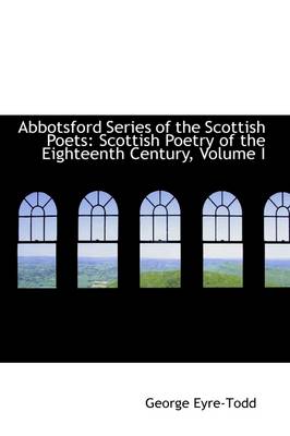 Book cover for Abbotsford Series of the Scottish Poets