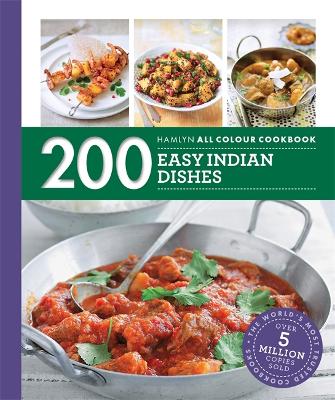 Book cover for 200 Easy Indian Dishes
