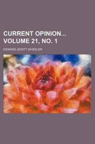 Cover of Current Opinion Volume 21, No. 1