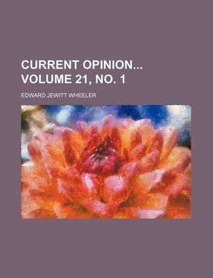 Book cover for Current Opinion Volume 21, No. 1