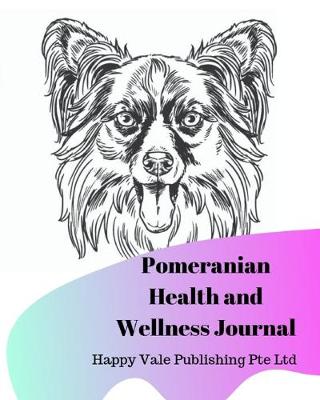 Book cover for Pomeranian Health and Wellness Journal