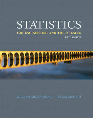 Book cover for Statistics for Engineering and the Sciences Plus StatCrunch 12Month Access Card