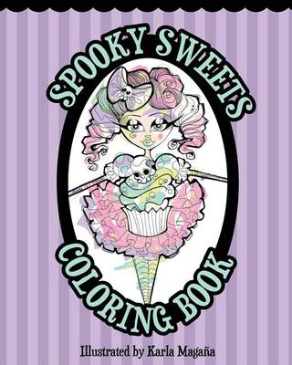 Book cover for Spooky Sweets Coloring Book