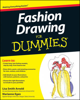 Book cover for Fashion Drawing For Dummies