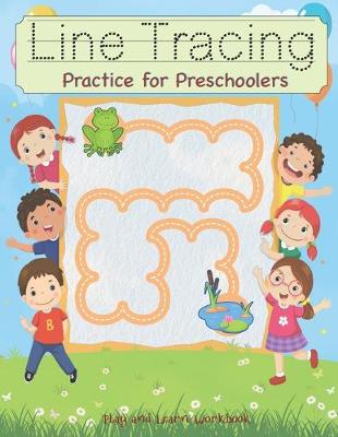 Book cover for Line Tracing Practice for Preschoolers