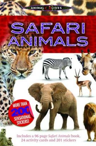 Cover of Safari Animals Sticker Activity Book