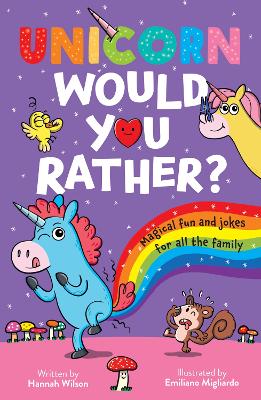 Book cover for Unicorn Would You Rather