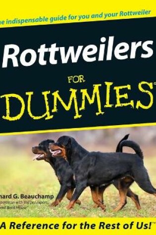 Cover of Rottweilers For Dummies