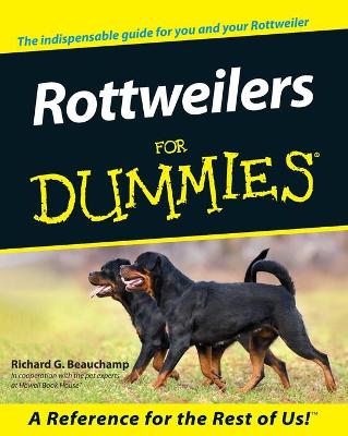 Book cover for Rottweilers For Dummies