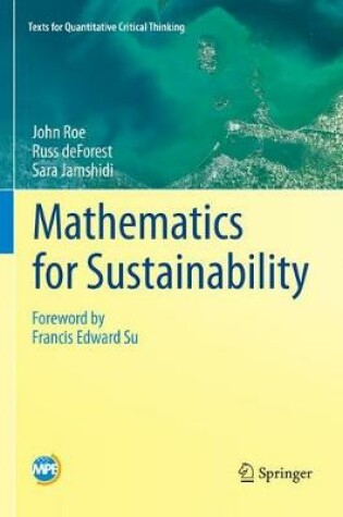 Cover of Mathematics for Sustainability